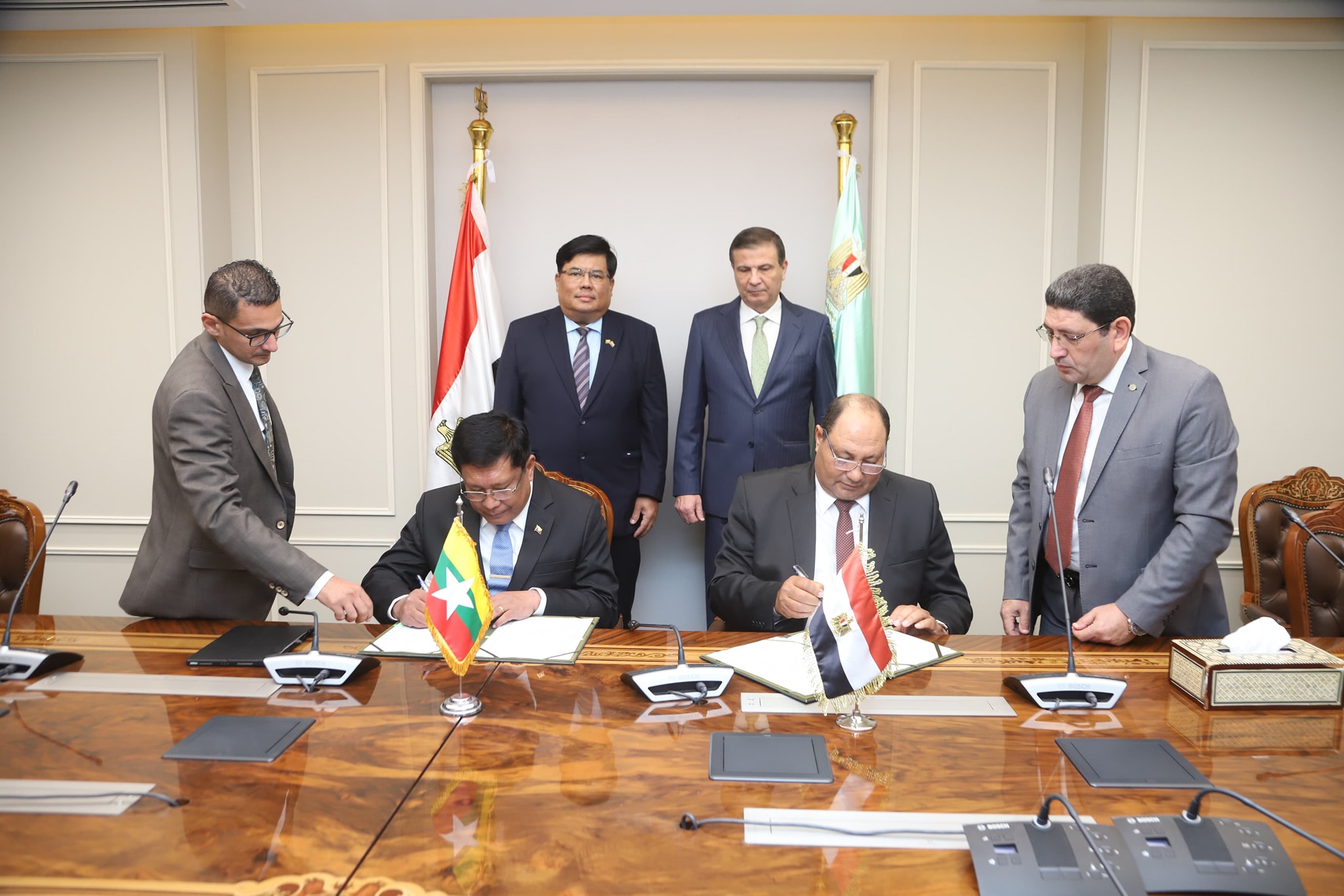 اتفاق مصري ميانماري لتعزيز التعاون الزراعي