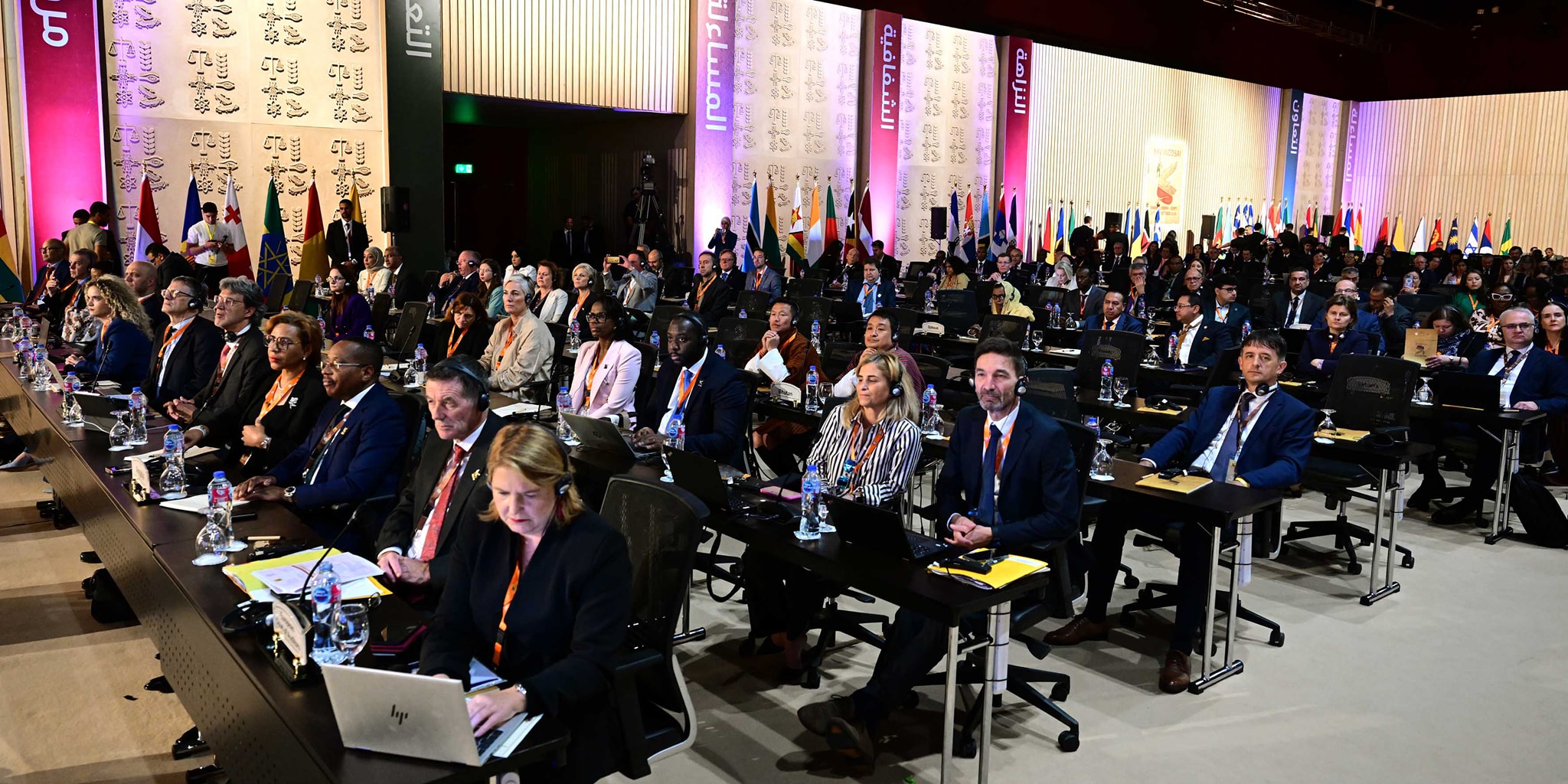 فعاليات افتتاح المؤتمر الدولي الخامس والعشرين للأجهزة العليا للرقابة المالية والمحاسبة