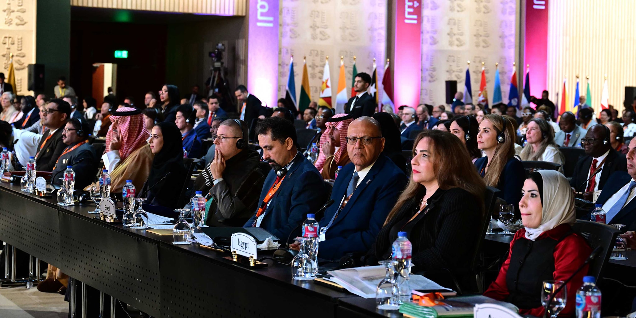 فعاليات افتتاح المؤتمر الدولي الخامس والعشرين للأجهزة العليا للرقابة المالية والمحاسبة