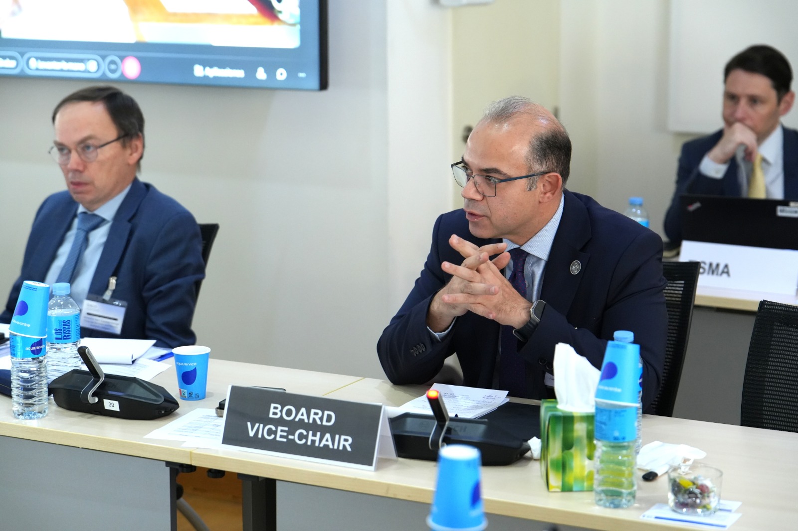 رئيس الرقابة المالية يشارك في اجتماع مجلس إدارة IOSCO