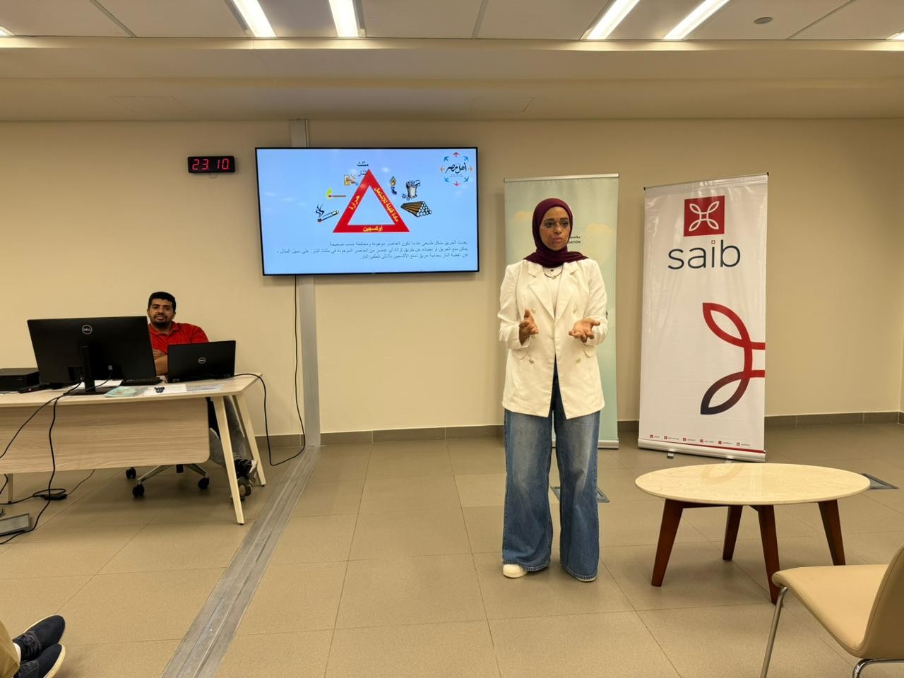 بنك saib ينظم زيارة ميدانية لمستشفى أهل مصر لعلاج الحروق