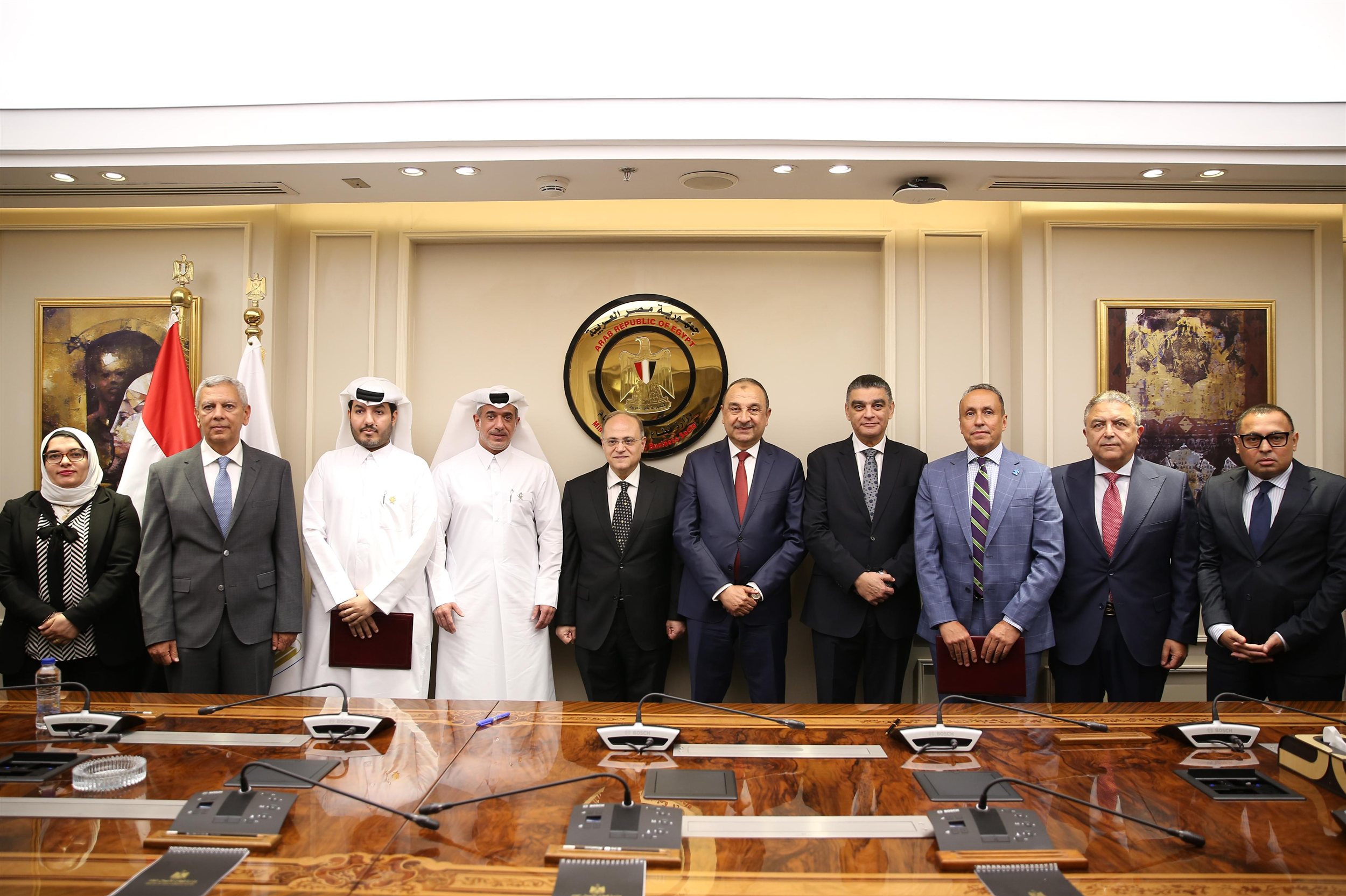 توقيع اتفاقية شراكة مصرية قطرية أمريكية لمنظومة تصنيع طبي