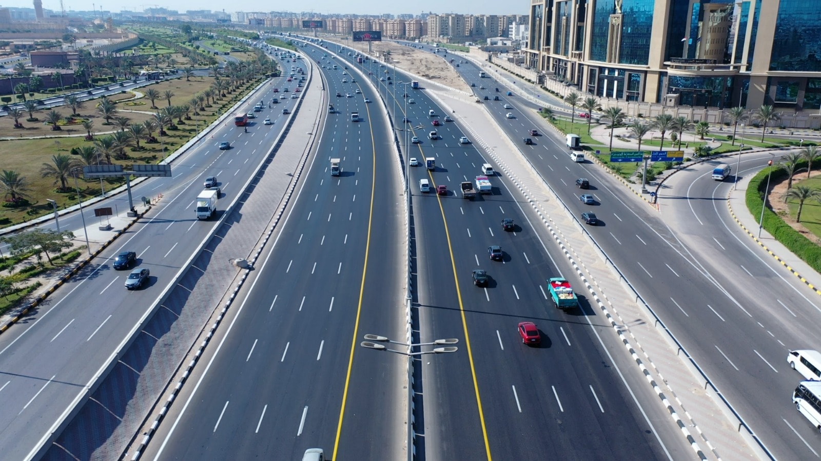 جاهزية الطريق الدائري والمحاور الرئيسية المؤدية إلى المتحف