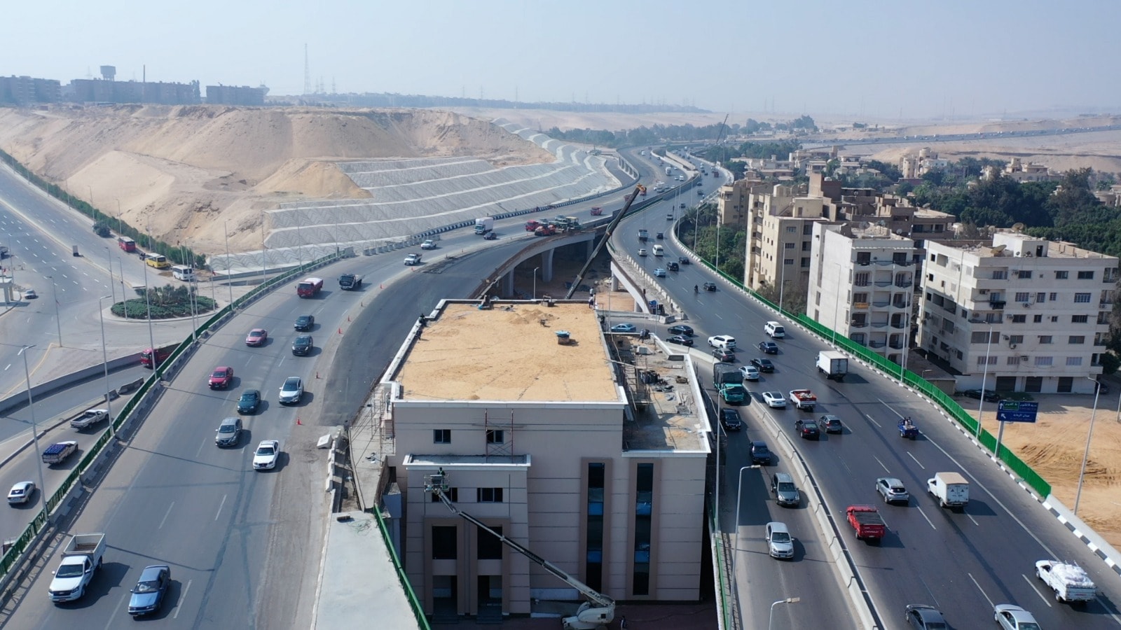 جاهزية الطريق الدائري والمحاور الرئيسية المؤدية إلى المتحف