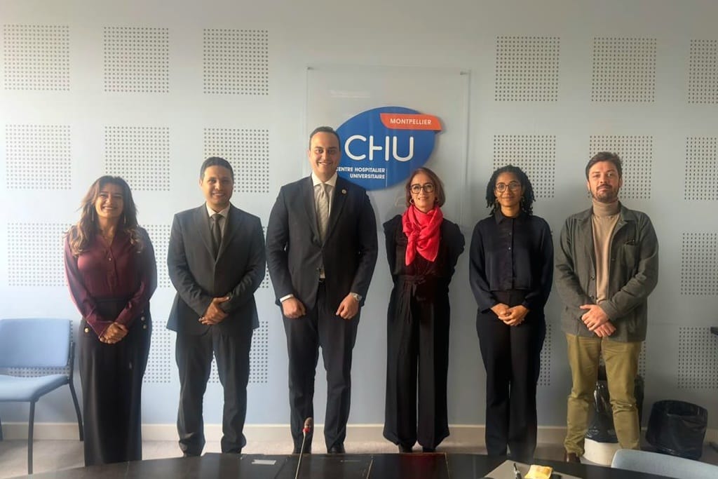توقيع مذكرة تفاهم مع مستشفيات جامعة جامعة مونبلييه