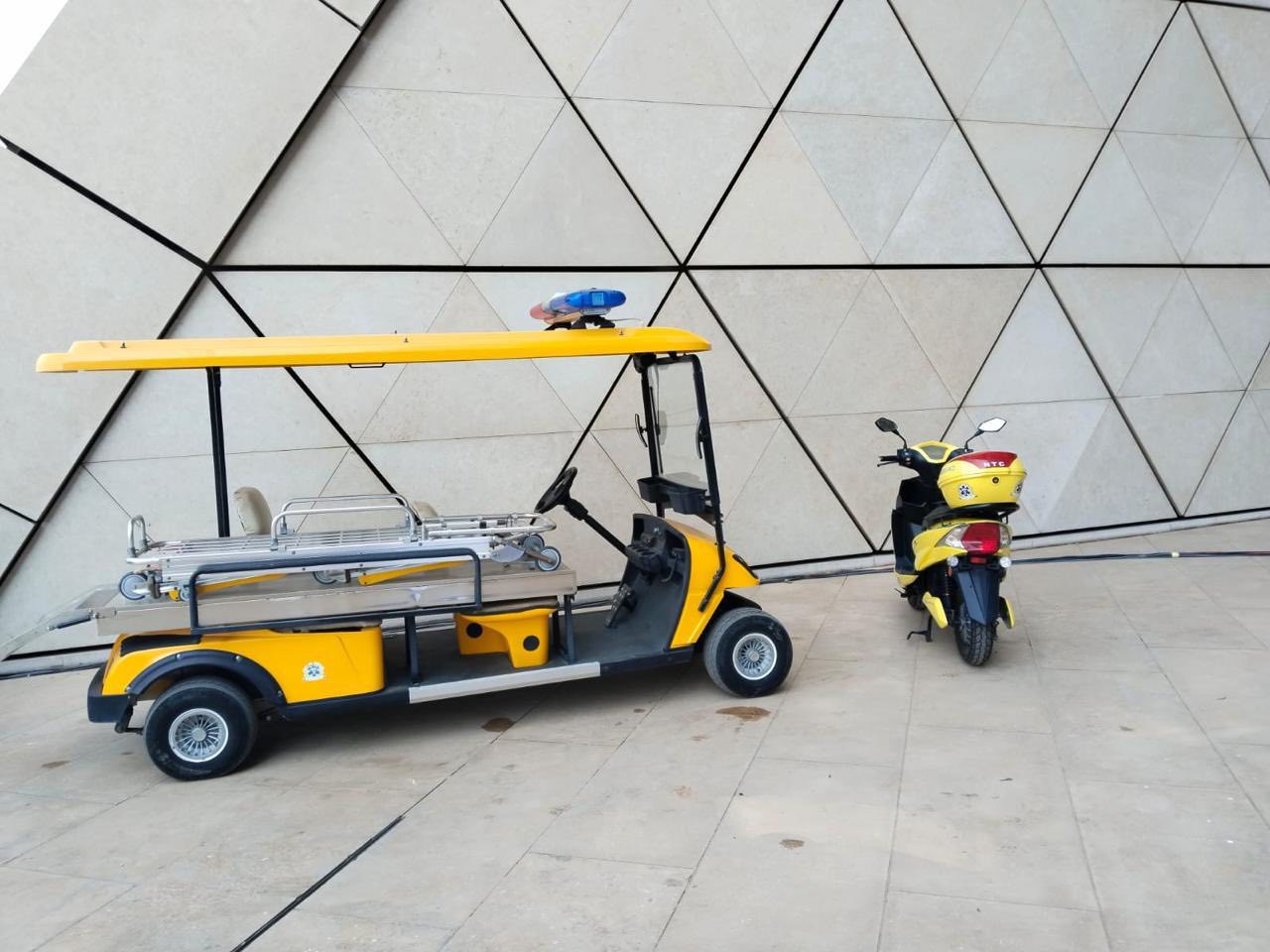 وزير الصحة يتابع تنفيذ خطة التأمين الطبي لافتتاح المتحف