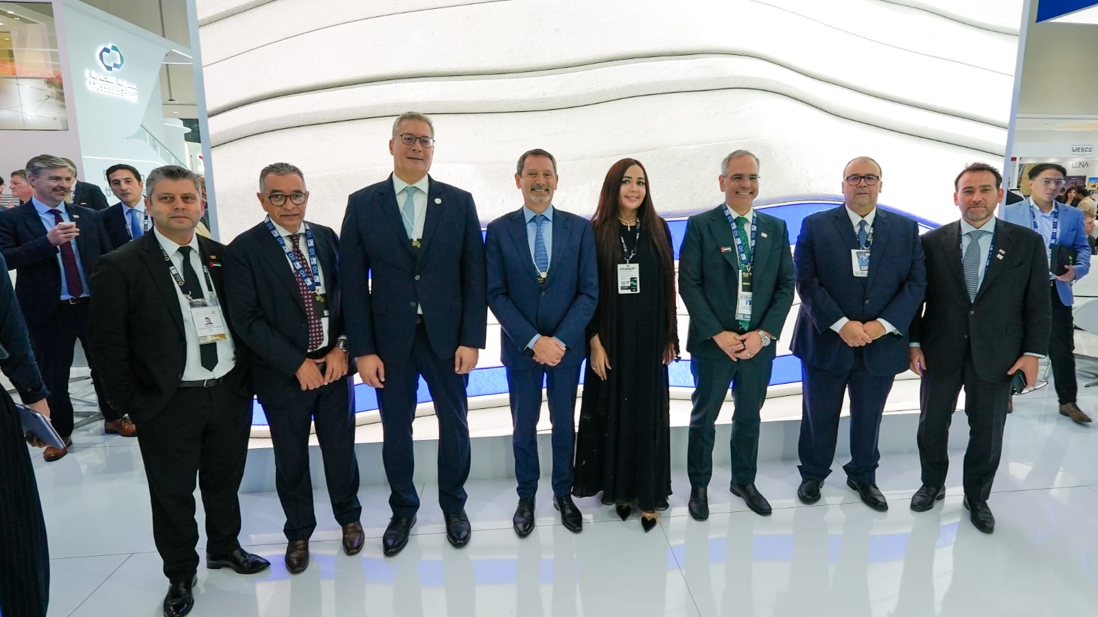 افتتاح مؤتمر ومعرض أديبك 2025 بأبوظبي