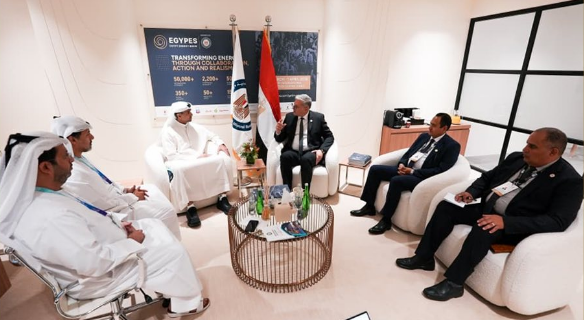 وزير البترول يجتمع مع قادة ورؤساء شركات الطاقة العالمية