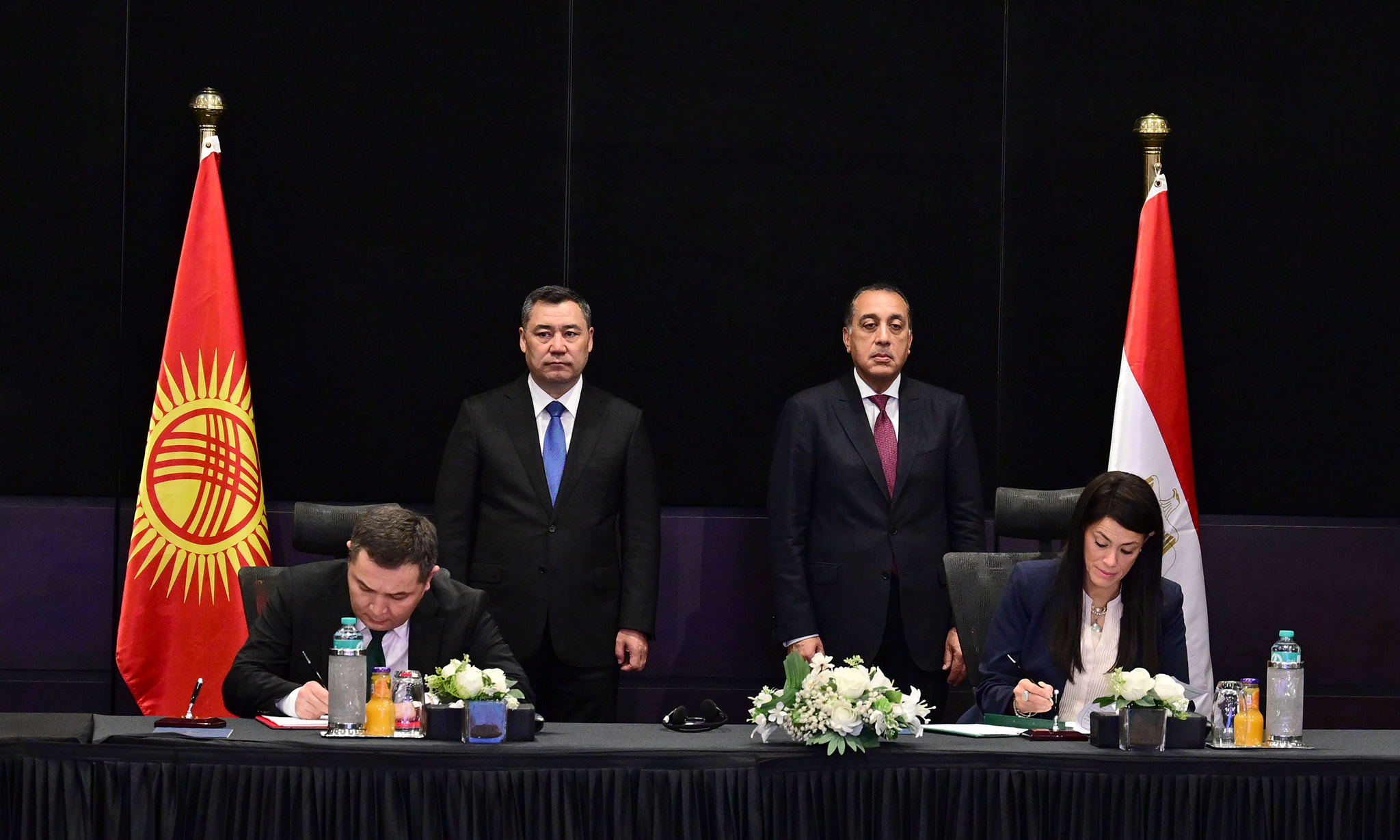 توقيع عدد من الاتفاقيات لتعزيز التعاون بين مصر وقرغيزستان