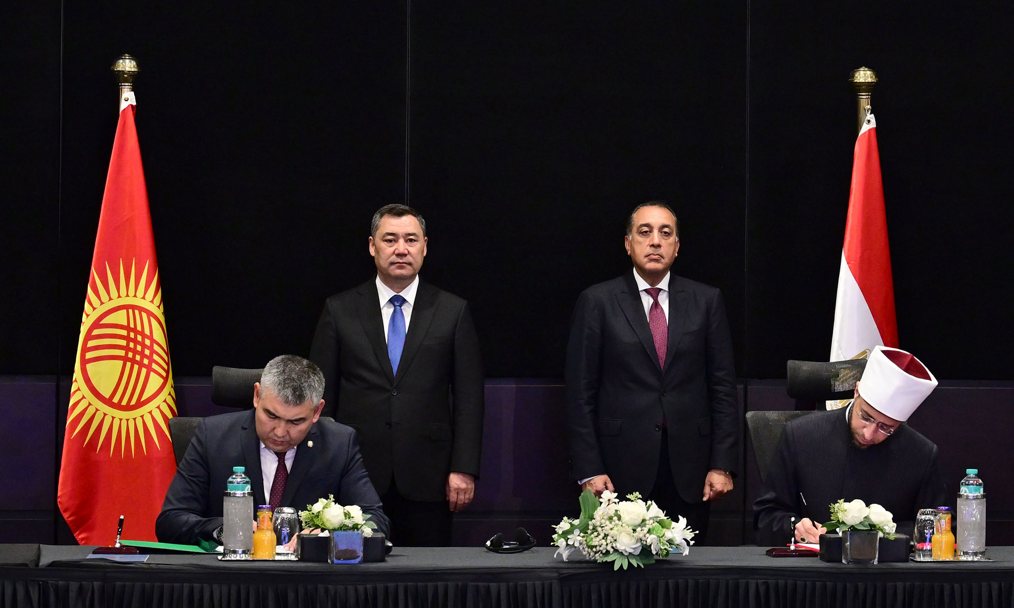 توقيع عدد من الاتفاقيات لتعزيز التعاون بين مصر وقرغيزستان
