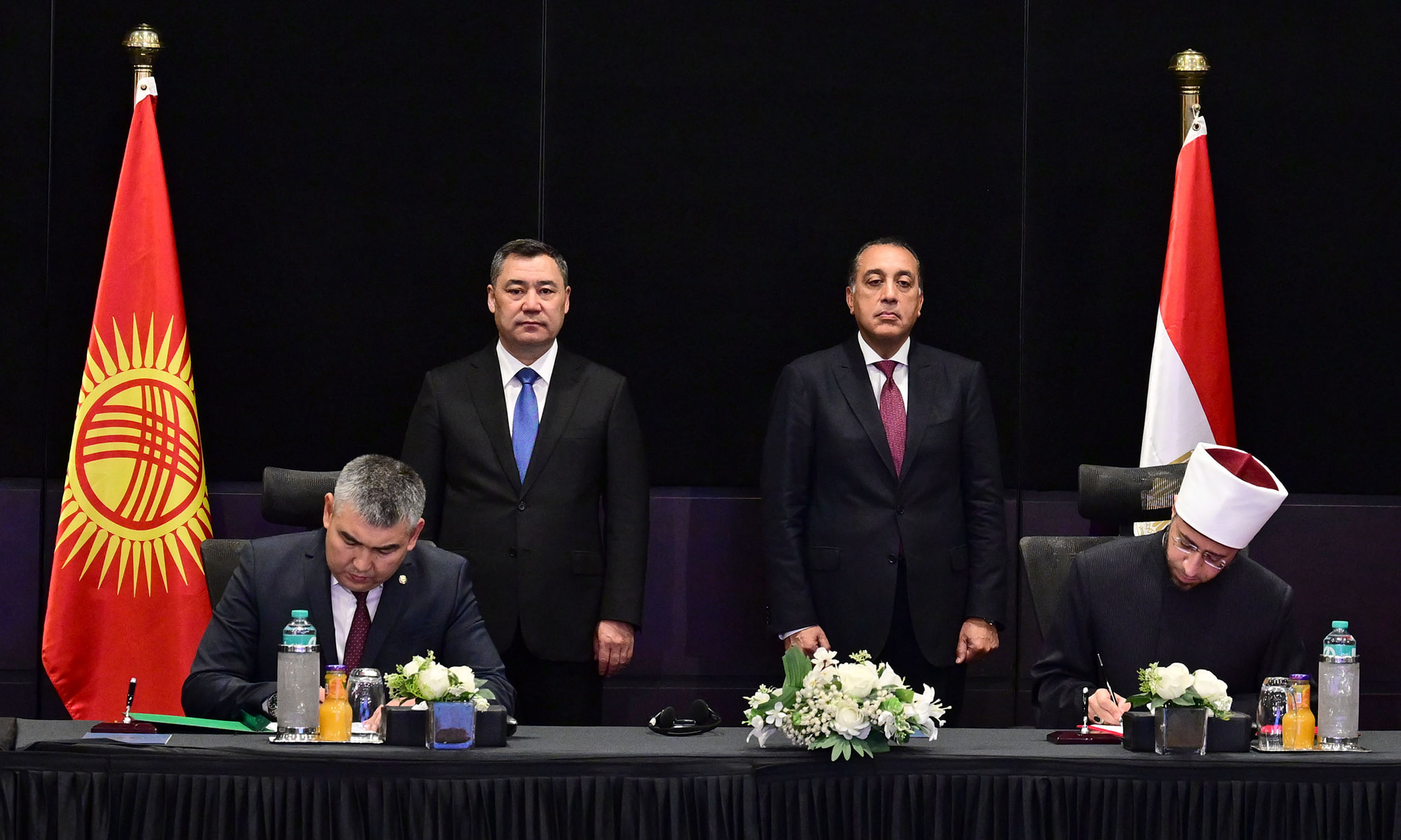 توقيع عدد من الاتفاقيات لتعزيز التعاون بين مصر وقرغيزستان