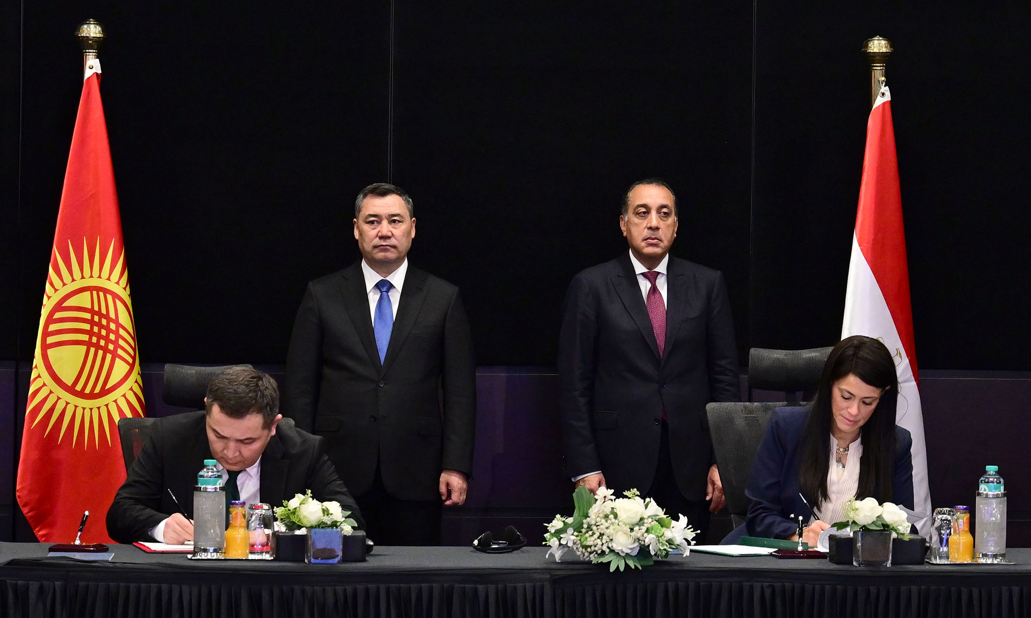 توقيع عدد من الاتفاقيات لتعزيز التعاون بين مصر وقرغيزستان