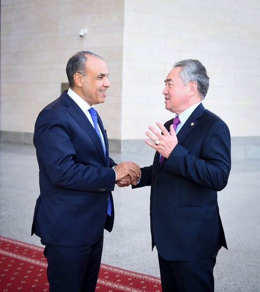 وزير الخارجية يستقبل نظيره القيرغيزي