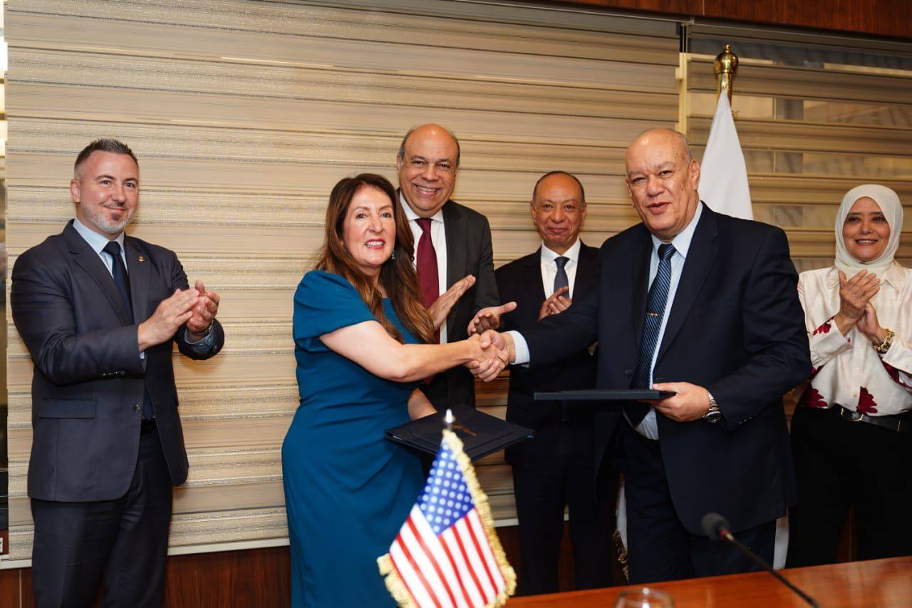 توقيع مذكرة تفاهم بين مصر والولايات المتحدة الأمريكية