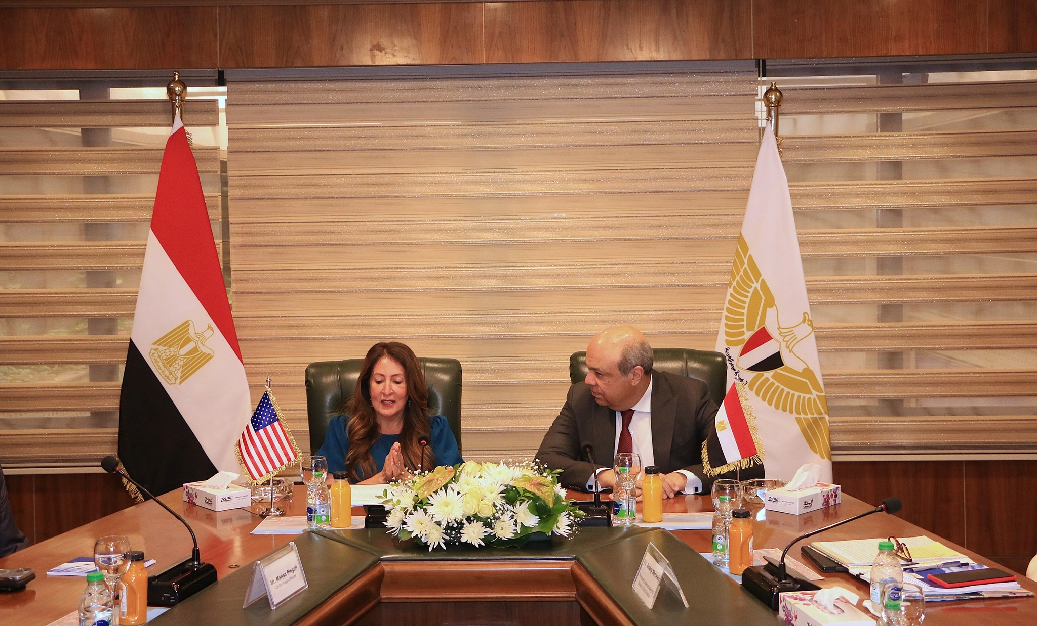 توقيع مذكرة تفاهم بين مصر والولايات المتحدة الأمريكية