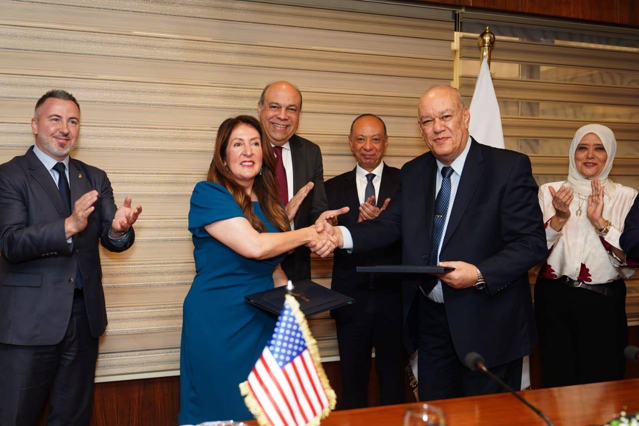 توقيع مذكرة تفاهم بين مصر والولايات المتحدة الأمريكية