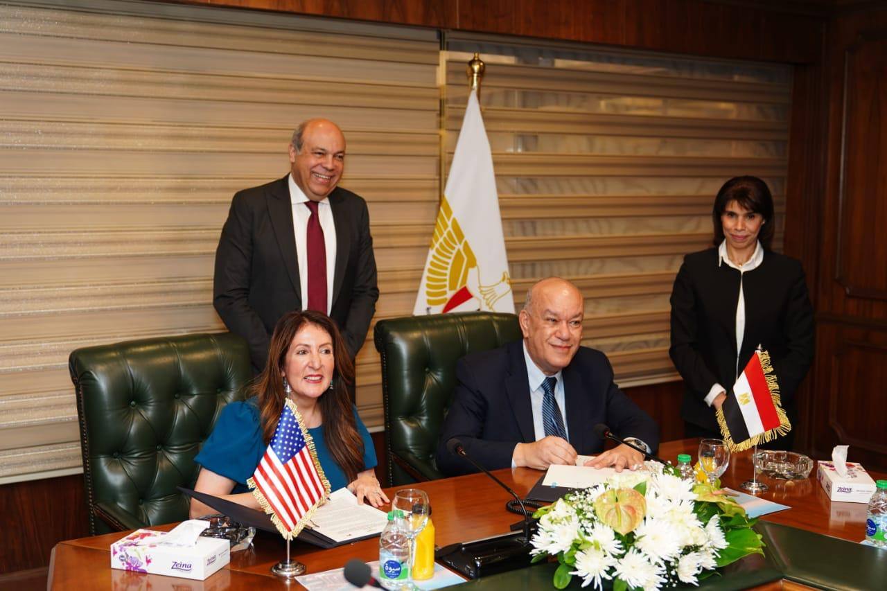 توقيع مذكرة تفاهم بين مصر والولايات المتحدة الأمريكية