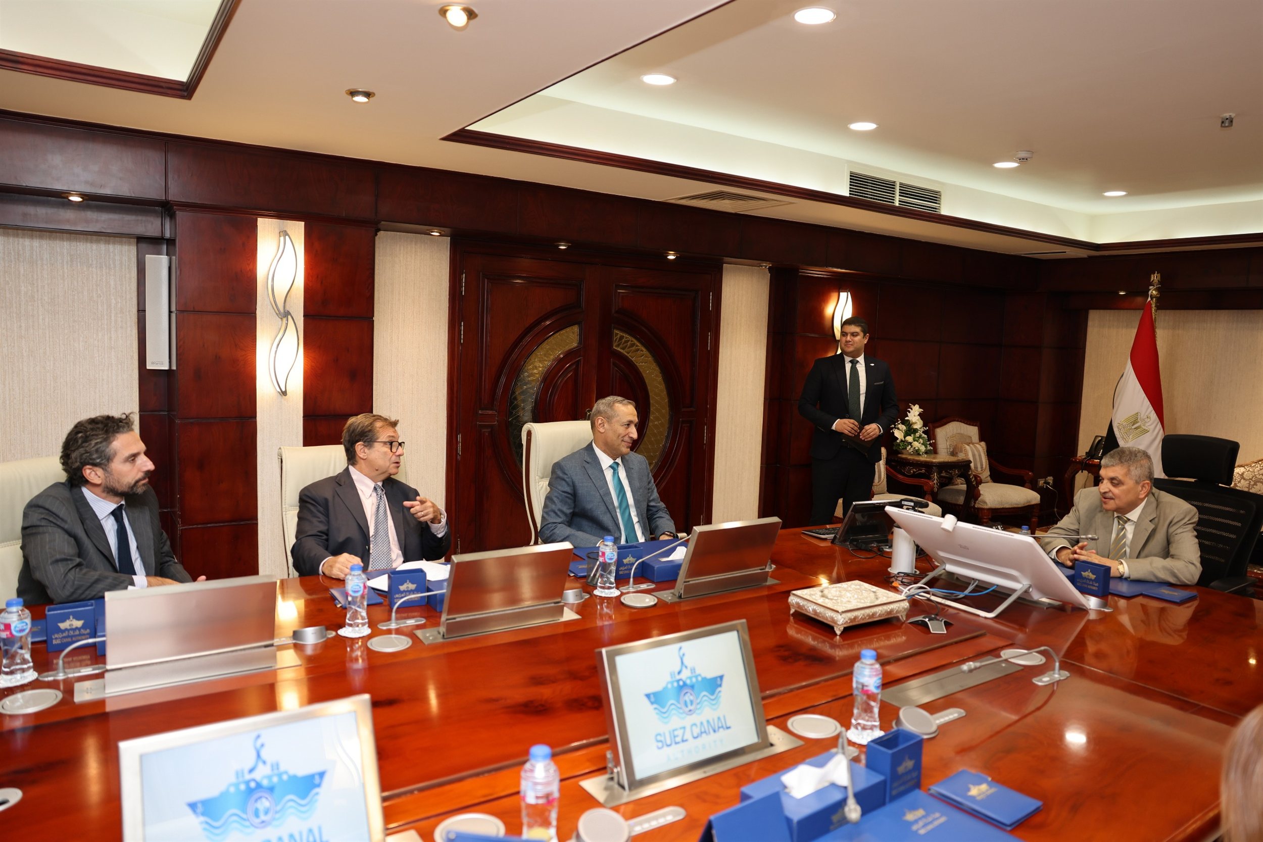 ربيع مع المبعوث الإيطالي لمشروع الممر الاقتصادي الهند الشرق الأوسط أوروبا