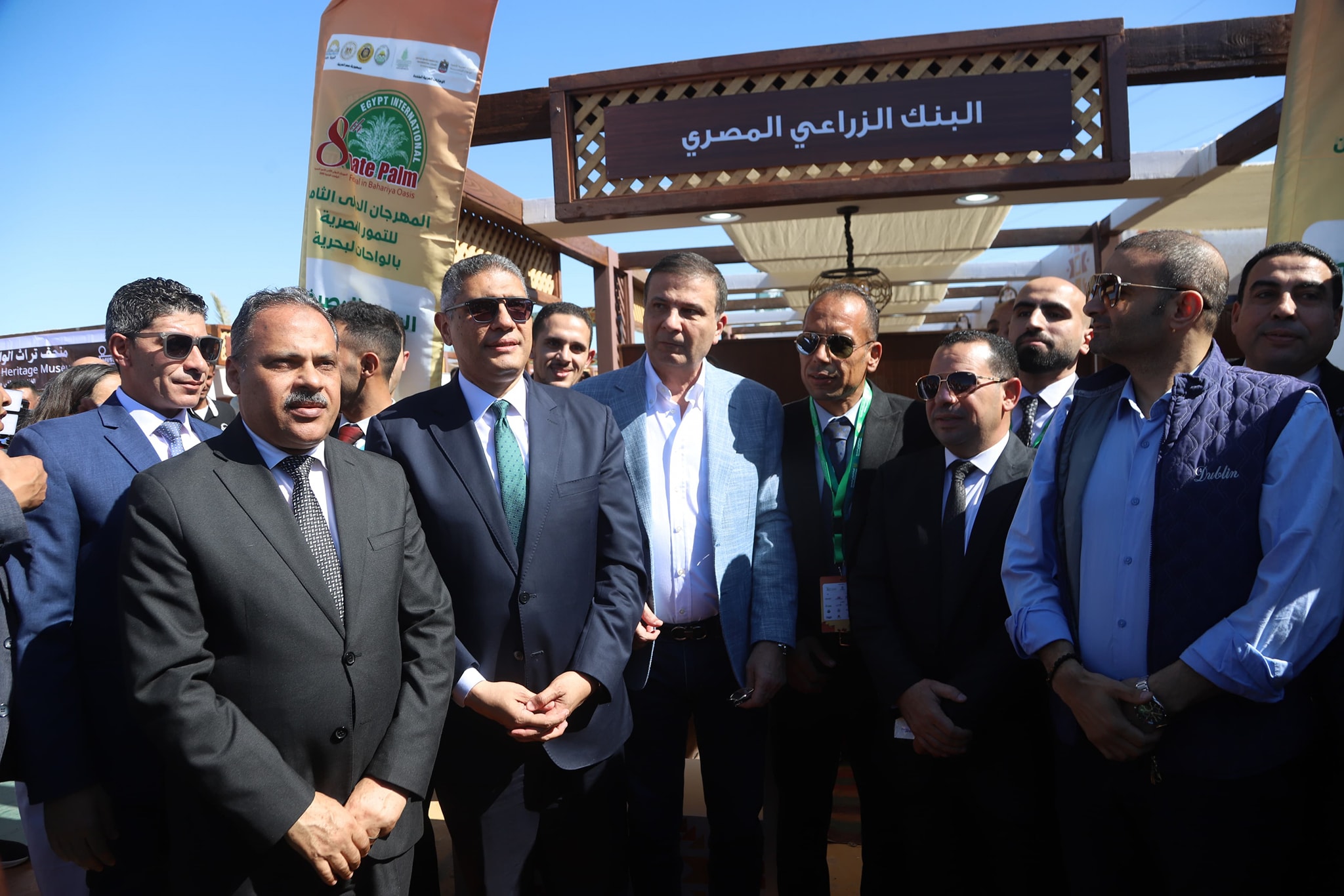 وزير الزراعة ومحافظ الجيزة يفتتحان المهرجان الدولي للتمور