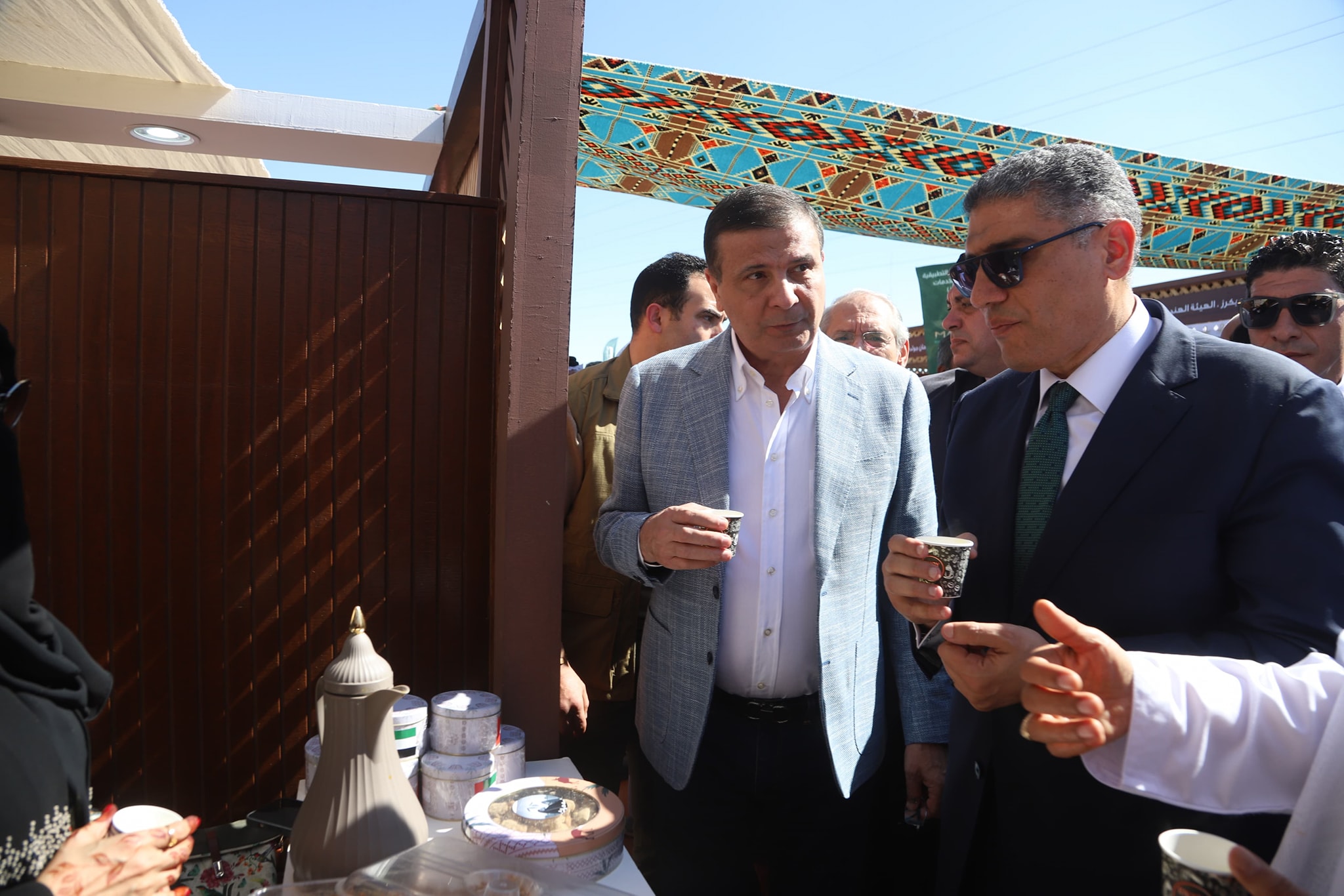 وزير الزراعة ومحافظ الجيزة يفتتحان المهرجان الدولي للتمور