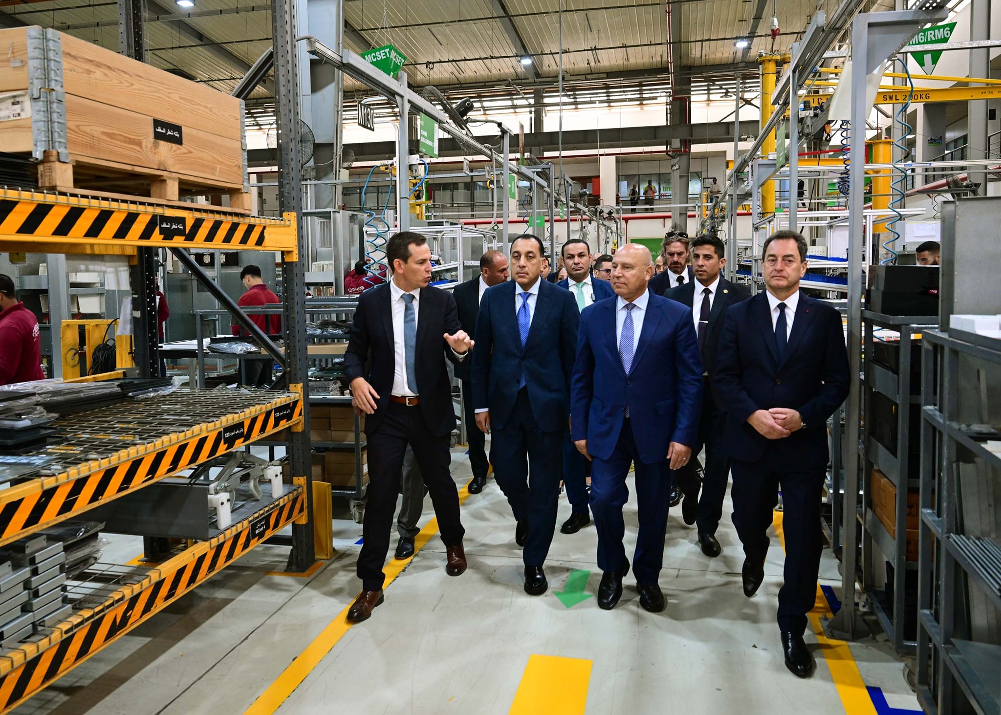 مدبولي يفتتح توسعات المصنع الإقليمي لشركة شنايدر إلكتريك
