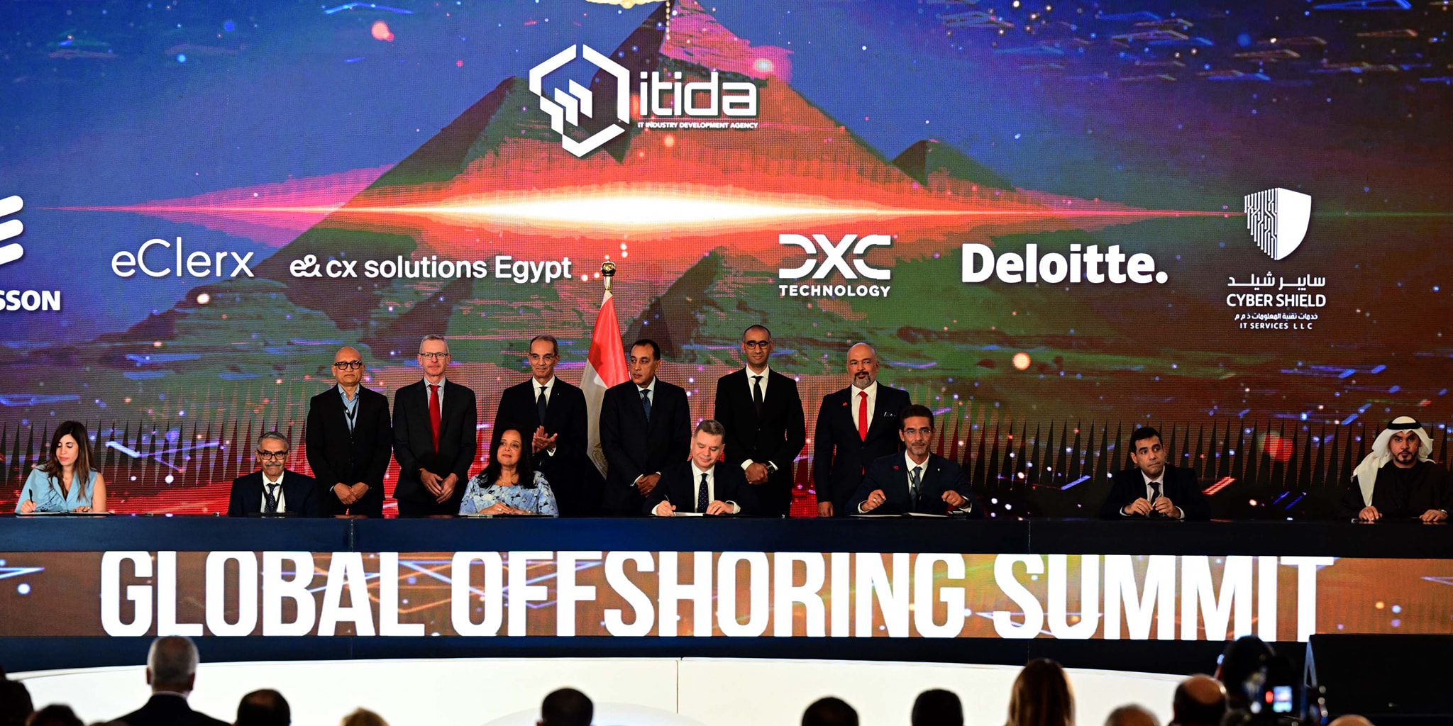 توقيع 55 مذكرة تفاهم بين شركات محلية وعالمية فى مجال صناعة التعهيد