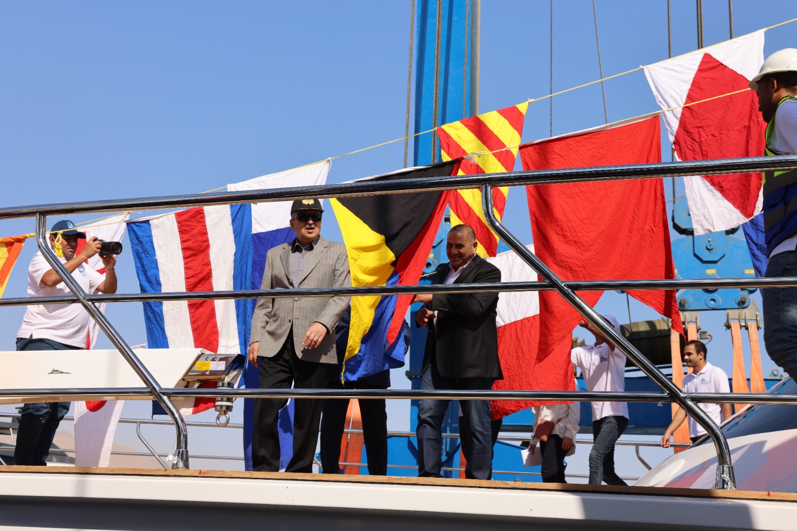 تدشين باكورة إنتاج شركة قناة السويس للقوارب الحديثة