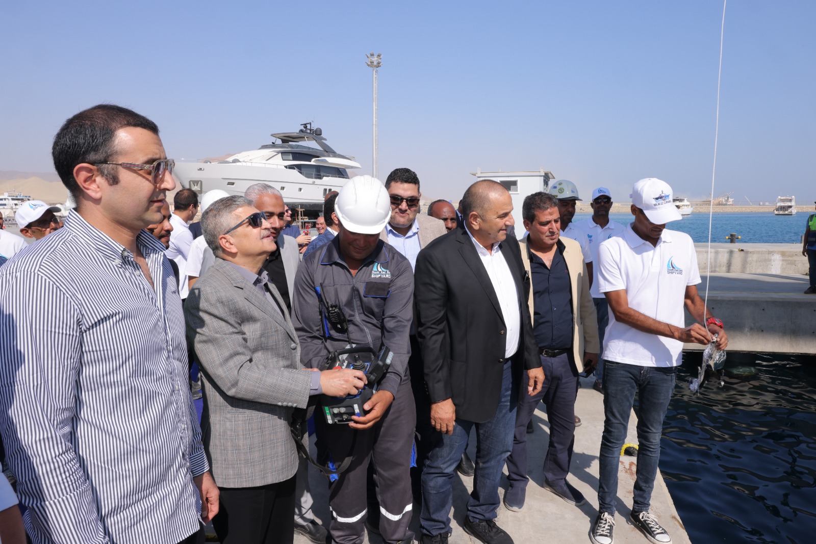 تدشين باكورة إنتاج شركة قناة السويس للقوارب الحديثة