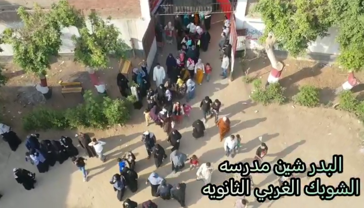 مشاركة أهالى مركز البدرشين فى إنتخابات مجلس النواب 2025