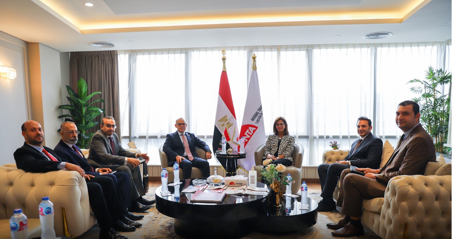 الدكتور محمد فريد يلتقي الدكتورة سلافة جويلي