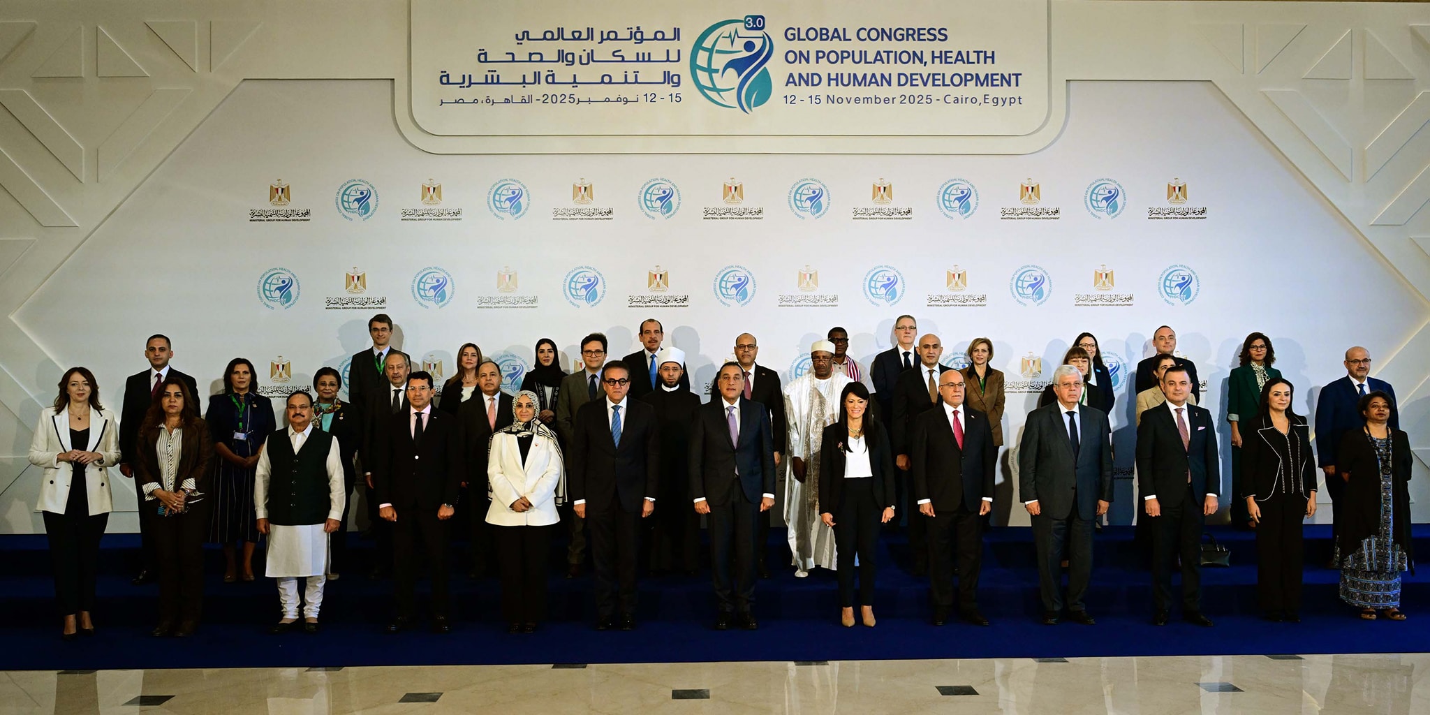 مدبولي يفتتح النسخة الثالثة من المؤتمر العالمي للسكان والصحة