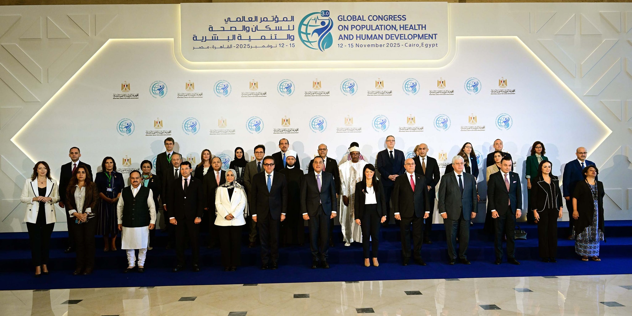 مدبولي يفتتح النسخة الثالثة من المؤتمر العالمي للسكان والصحة