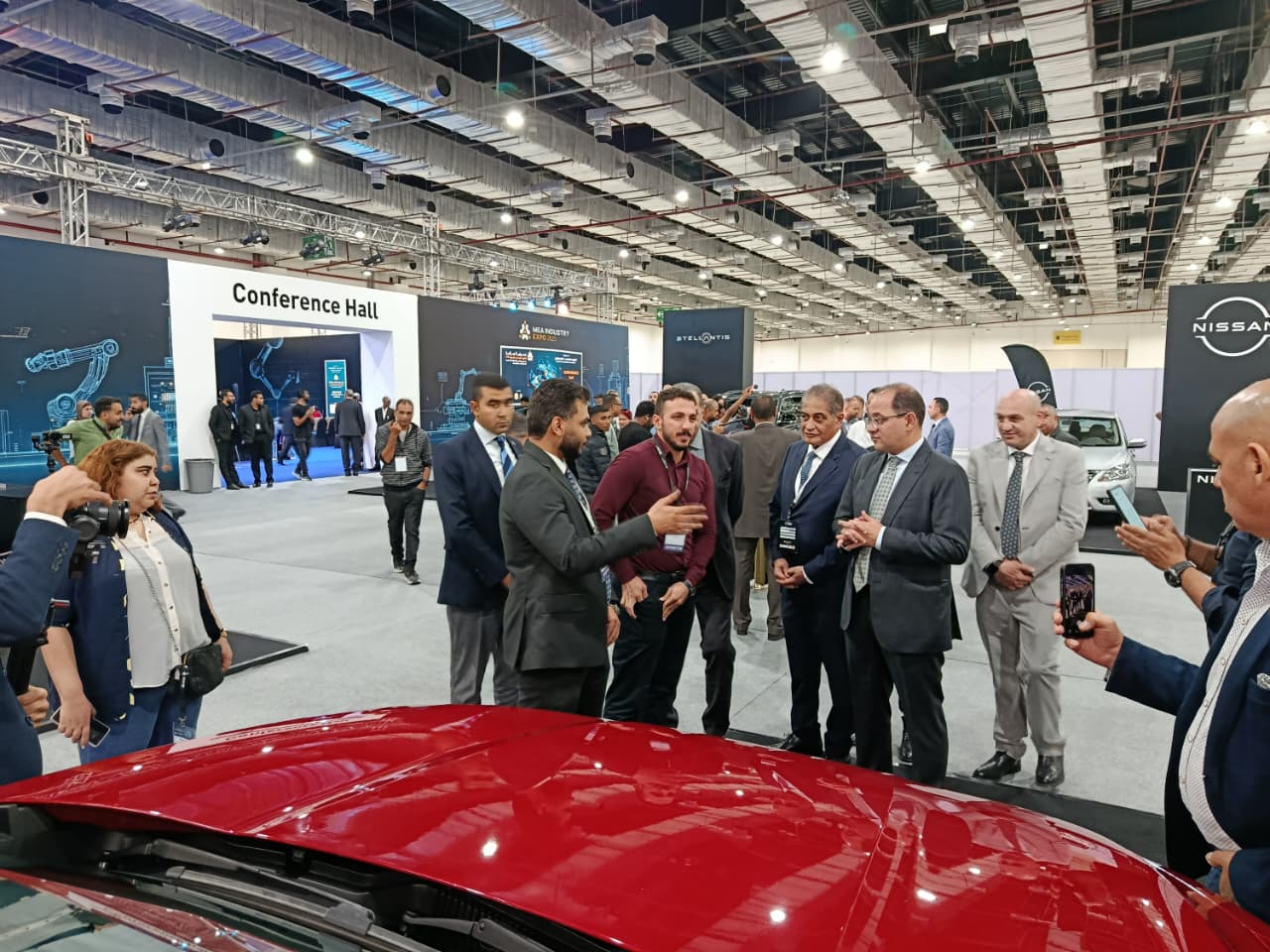 وزير المالية فى جلسة نقاشية بمؤتمر الصناعة والنقل