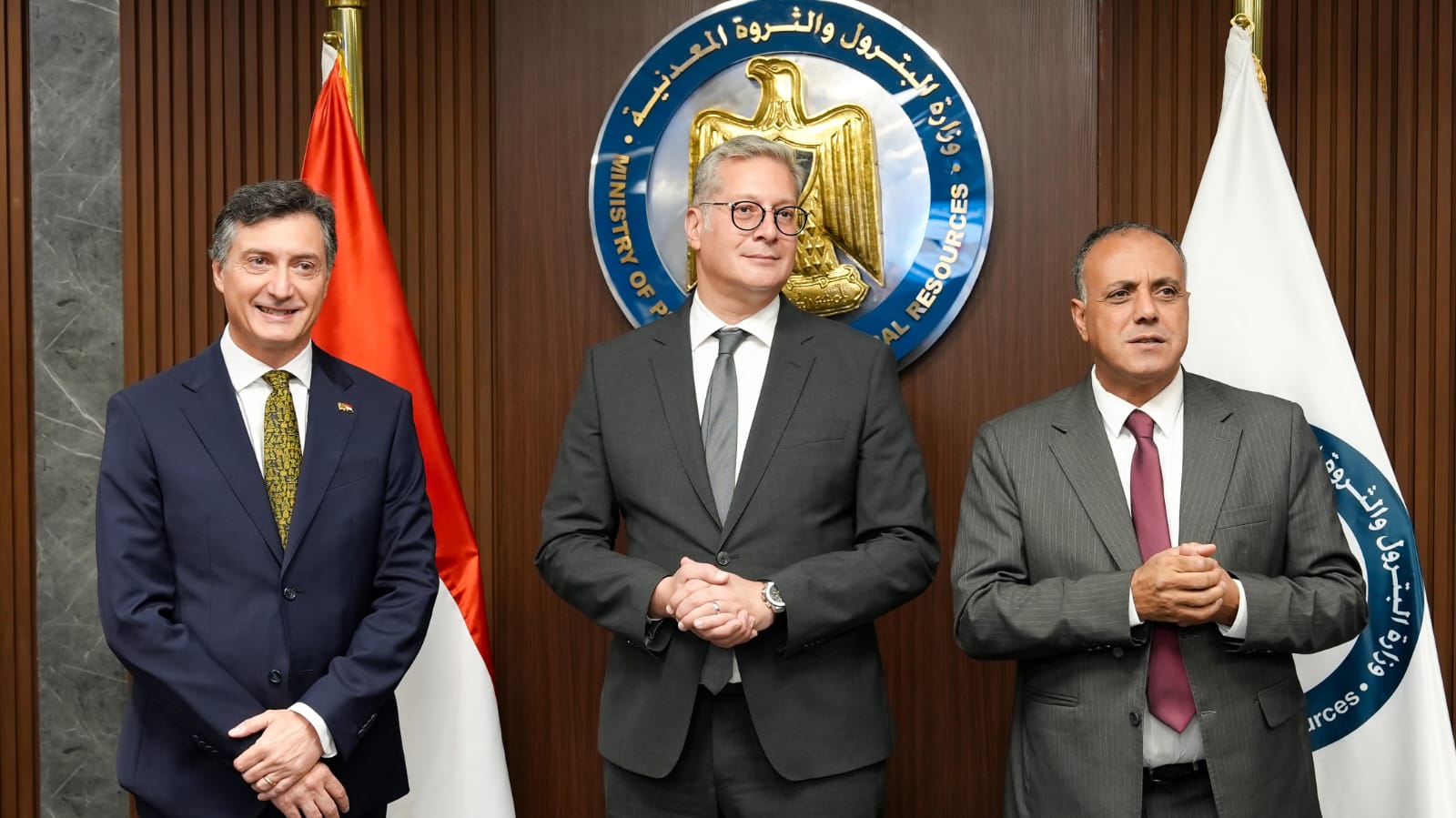 توقيع اتفاقية بين الهيئة المصرية العامة للبترول وشركة إيني