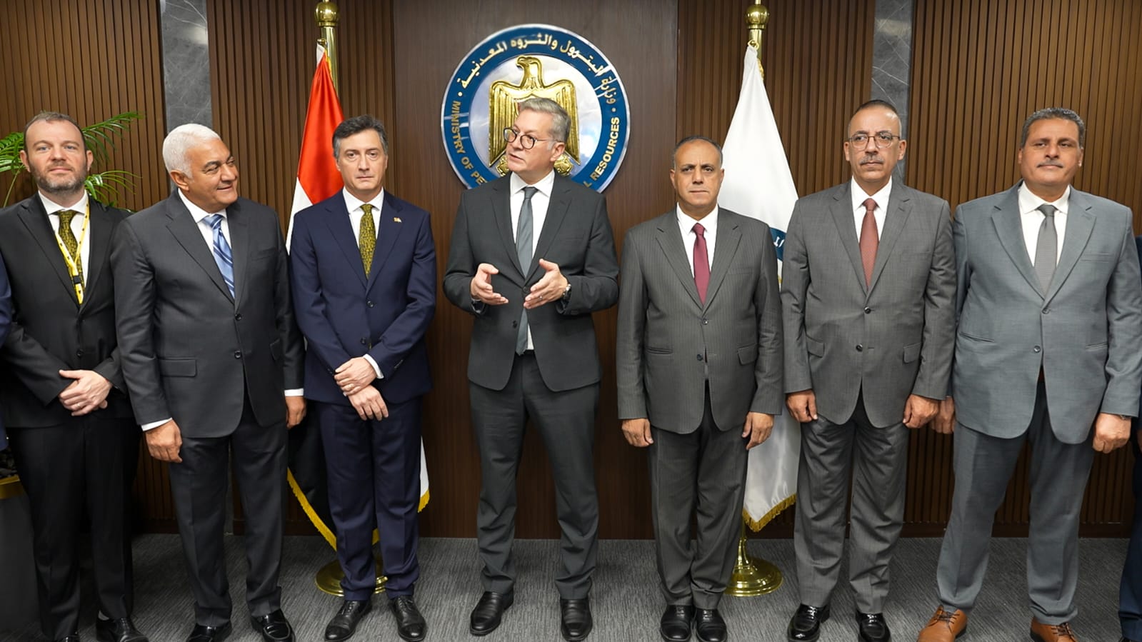 توقيع اتفاقية بين الهيئة المصرية العامة للبترول وشركة إيني