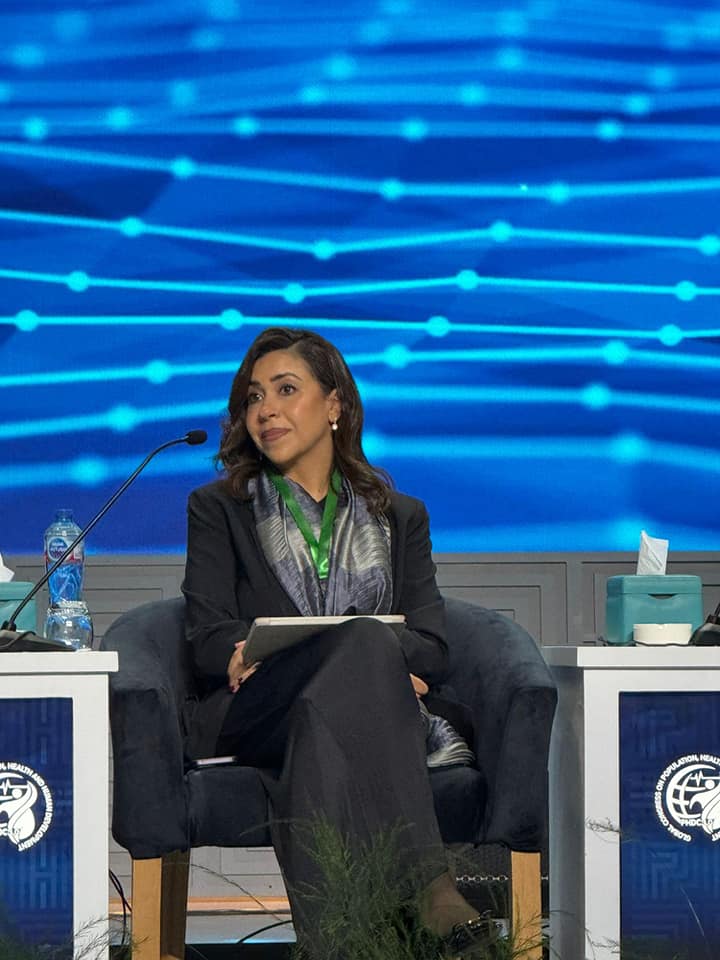 مي فريد المدير التنفيذي للهيئة العامة للتأمين الصحي الشامل