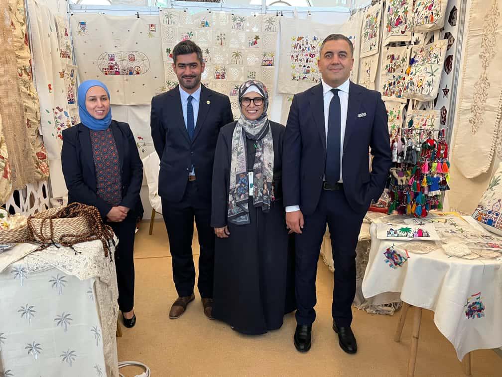 شباب جهاز تنمية المشروعات يشاركون في معرض الصالون الدولي للصناعات التقليدية بالجزائر