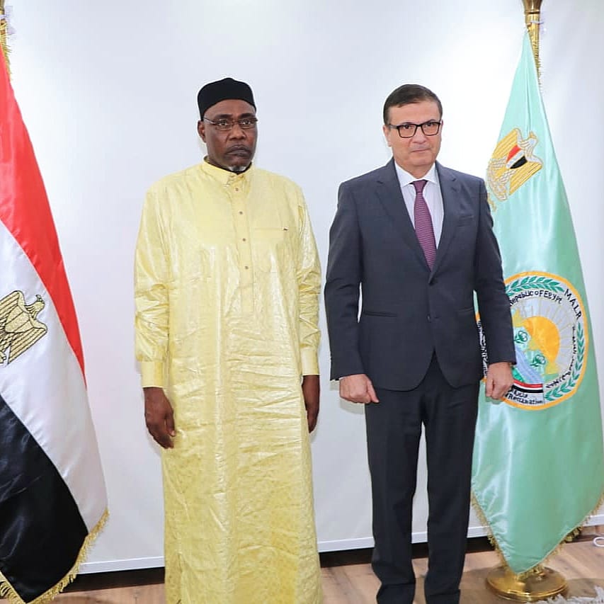 وزير الزراعة يستقبل وزير الثروة الحيوانية التشادي