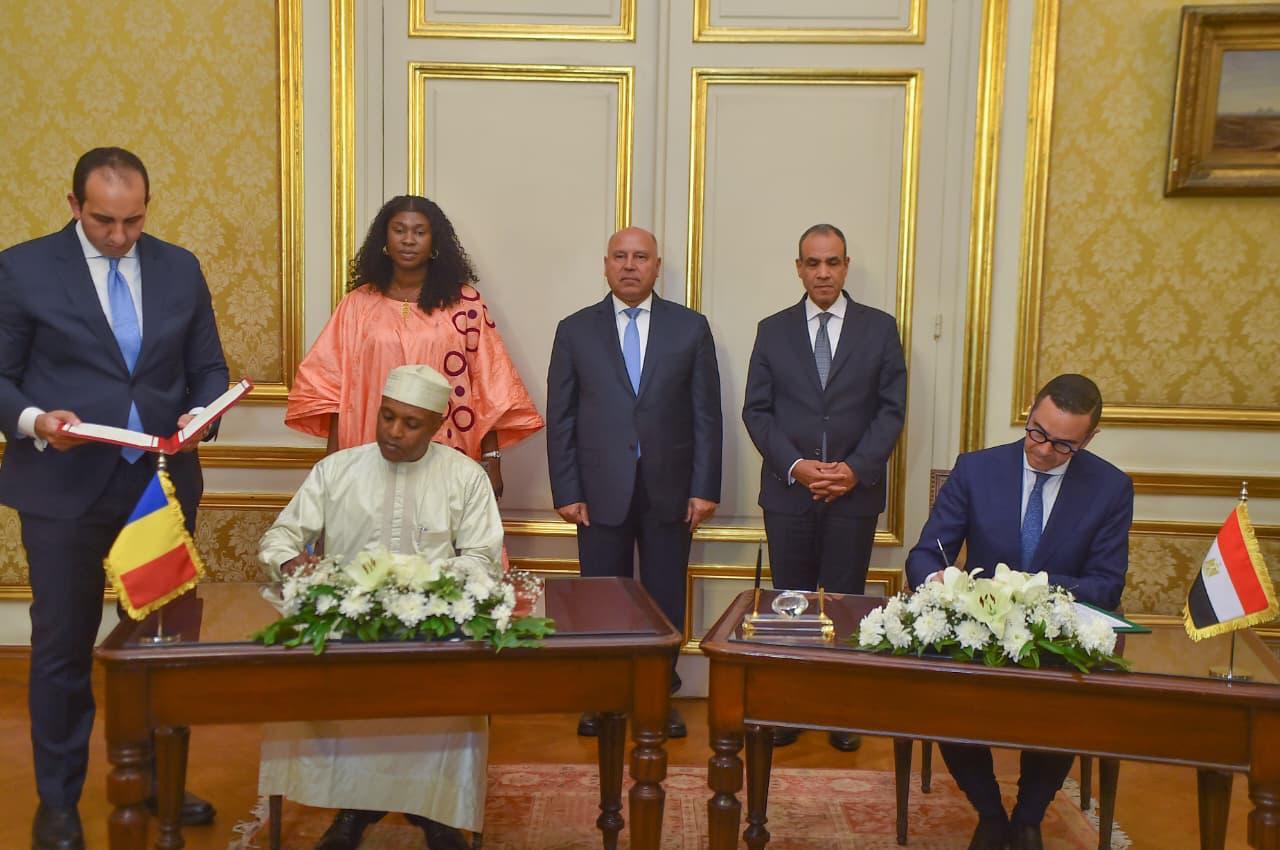 جلسة المباحثات الوزارية للجنة المشتركة المصرية التشادية