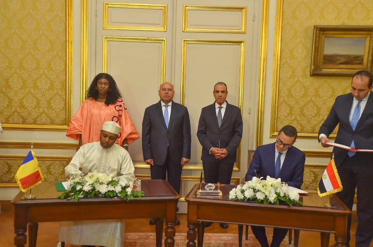 جلسة المباحثات الوزارية للجنة المشتركة المصرية التشادية