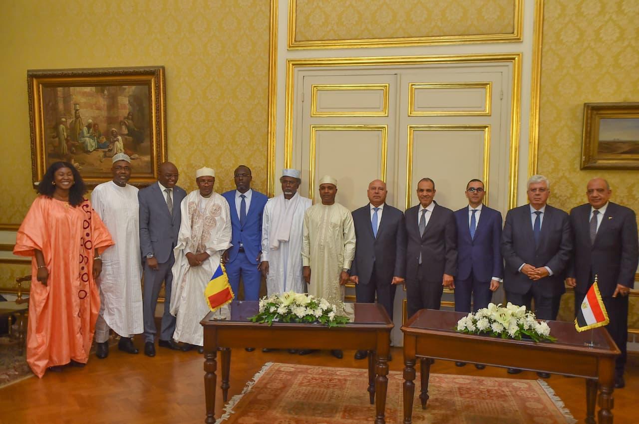 جلسة المباحثات الوزارية للجنة المشتركة المصرية التشادية