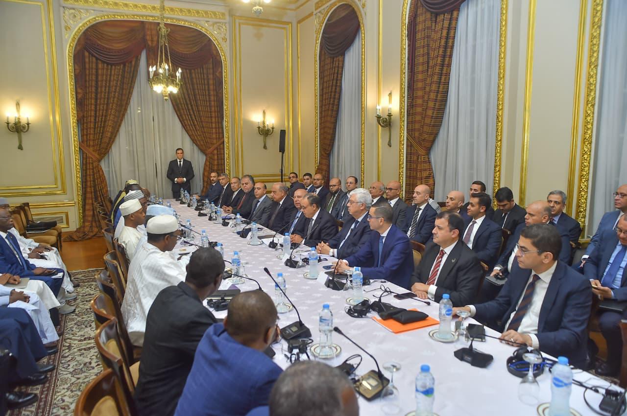 جلسة المباحثات الوزارية للجنة المشتركة المصرية التشادية