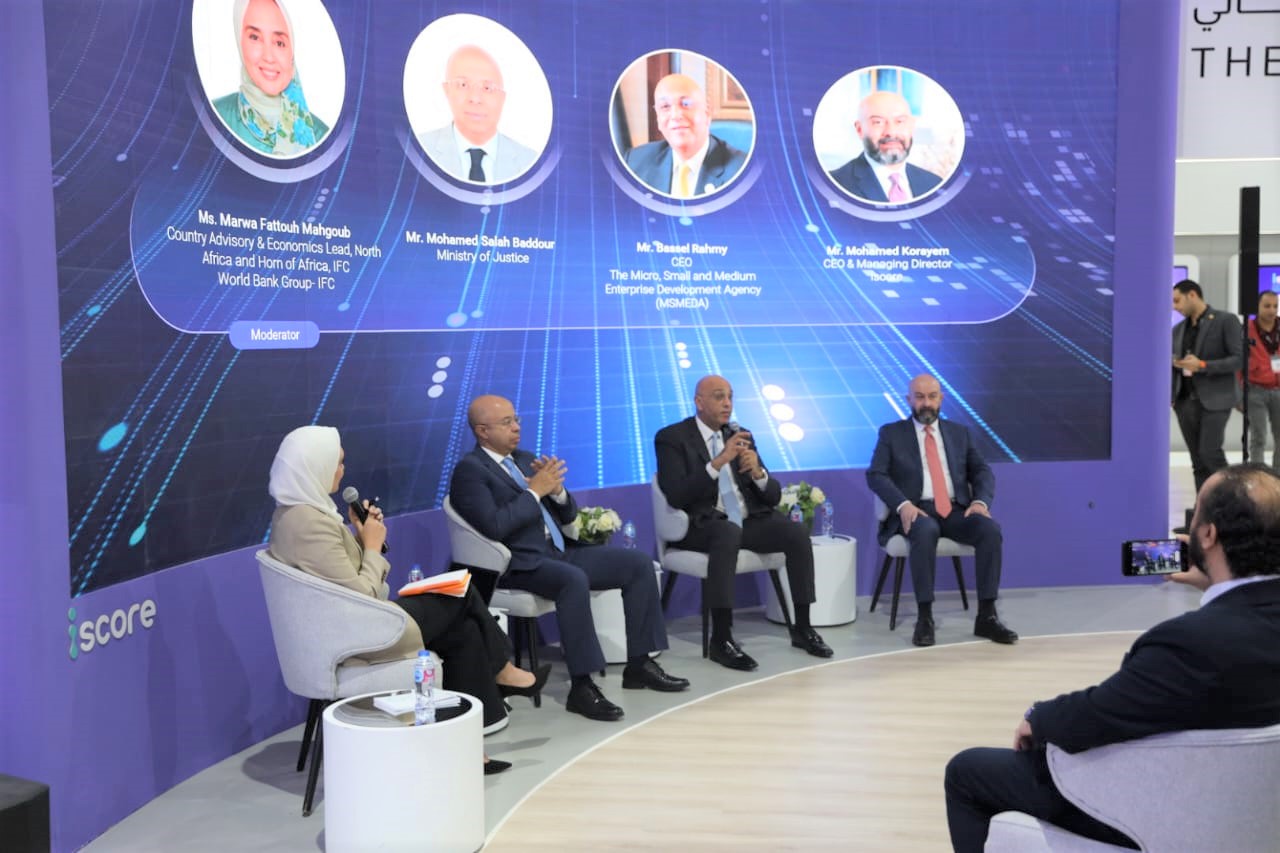 باسل رحمي يشارك في الجلسة الحوارية التي نظمتها شركة i-Score