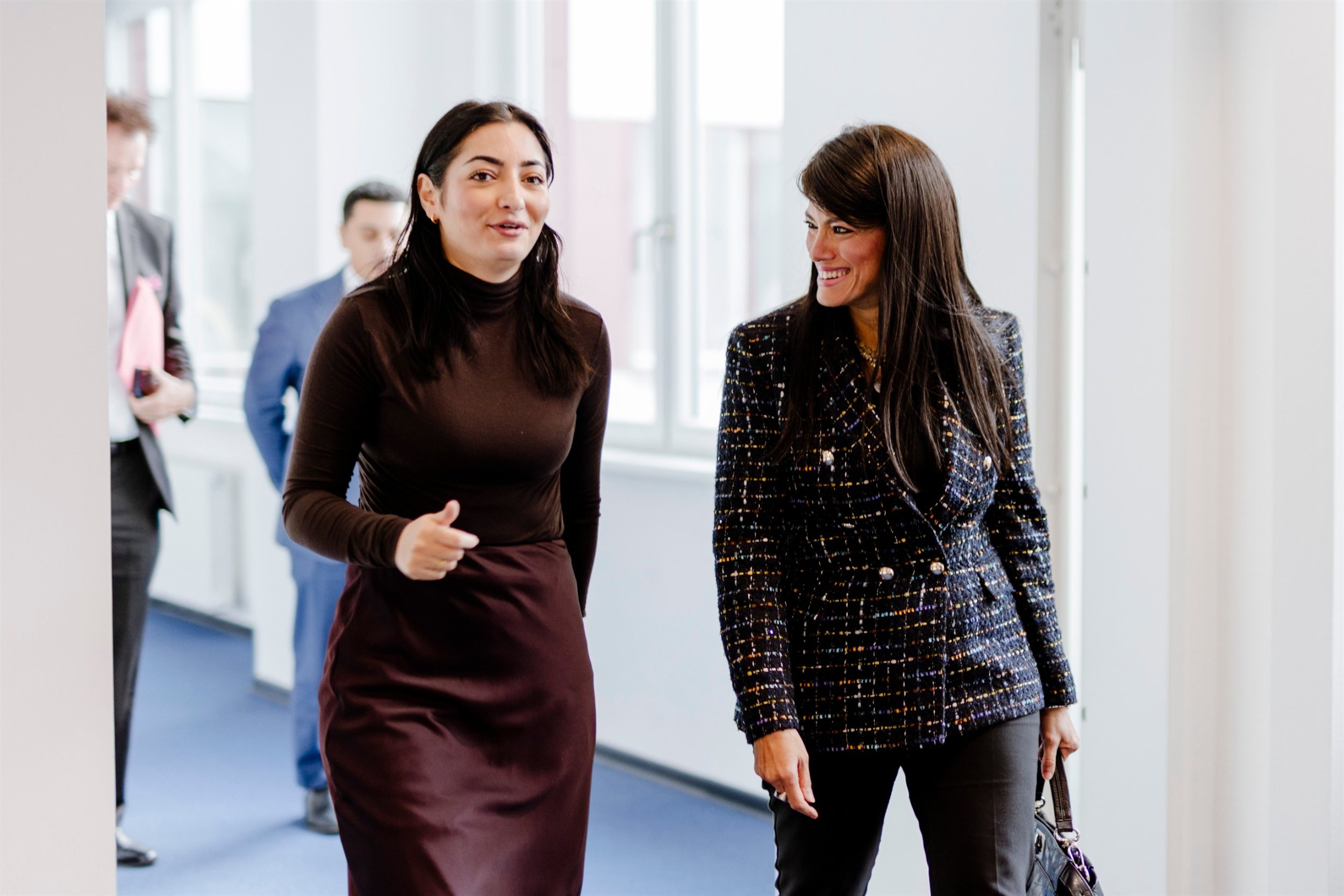 وزيرة التخطيط تعقد جلسة مباحثات موسعة مع نظيرتها الألمانية