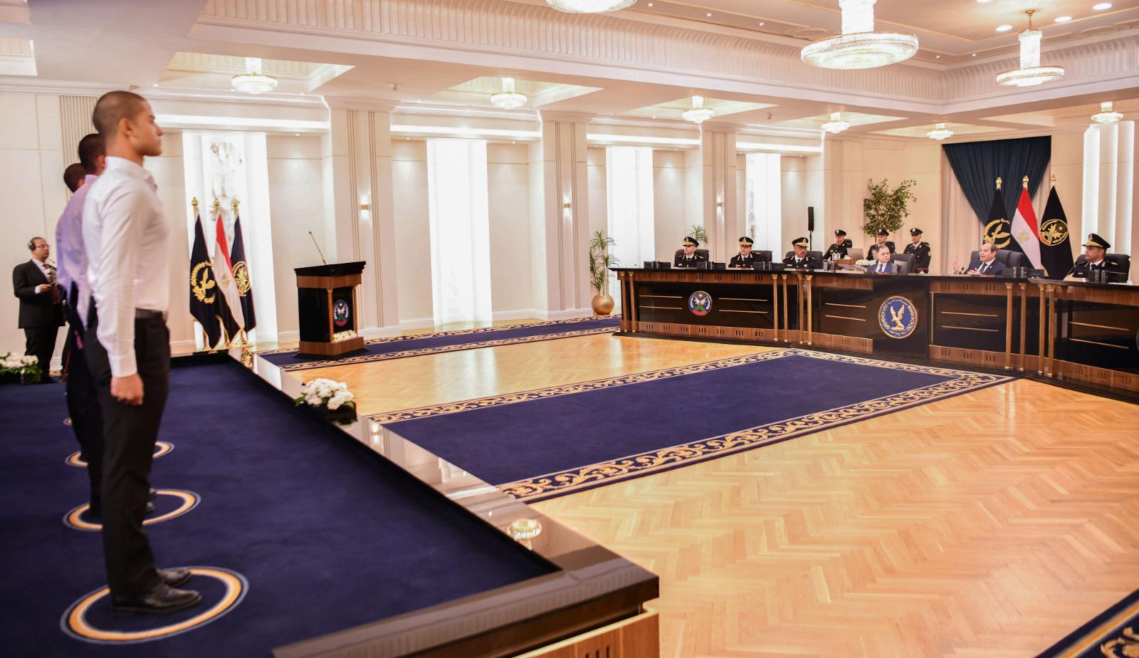 الرئيس السيسي يزور أكاديمية الشرطة