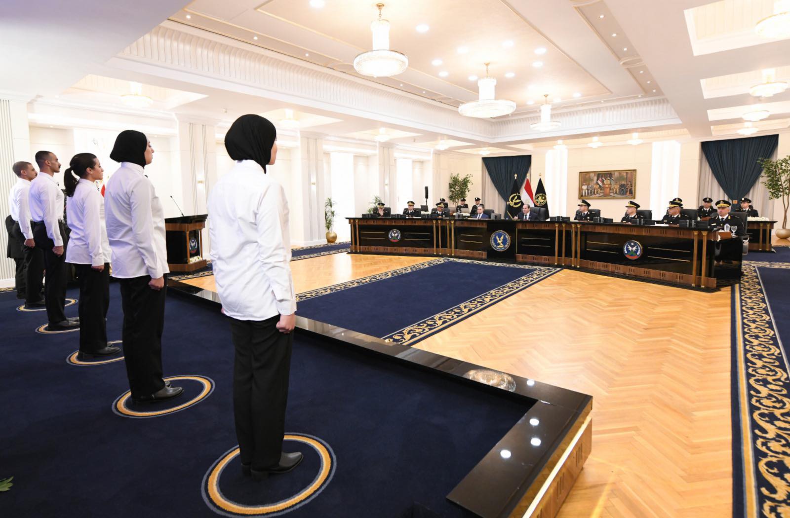 الرئيس السيسي يزور أكاديمية الشرطة