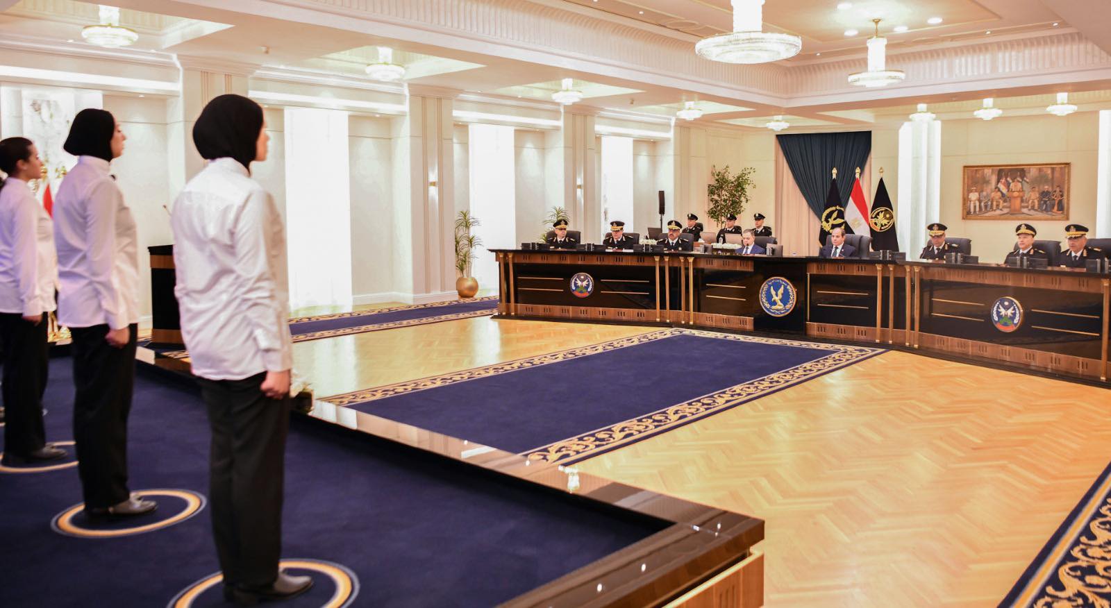 الرئيس السيسي يزور أكاديمية الشرطة