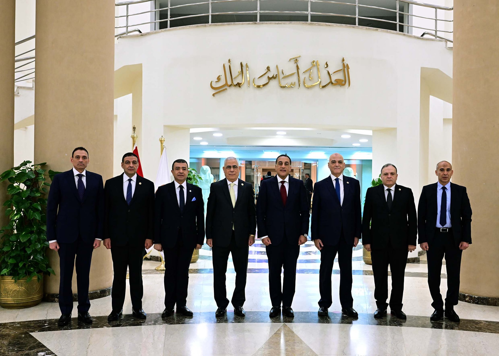 حفل تسليم النيابة العامة مضبوطات ذهبية للبنك المركزي المصري