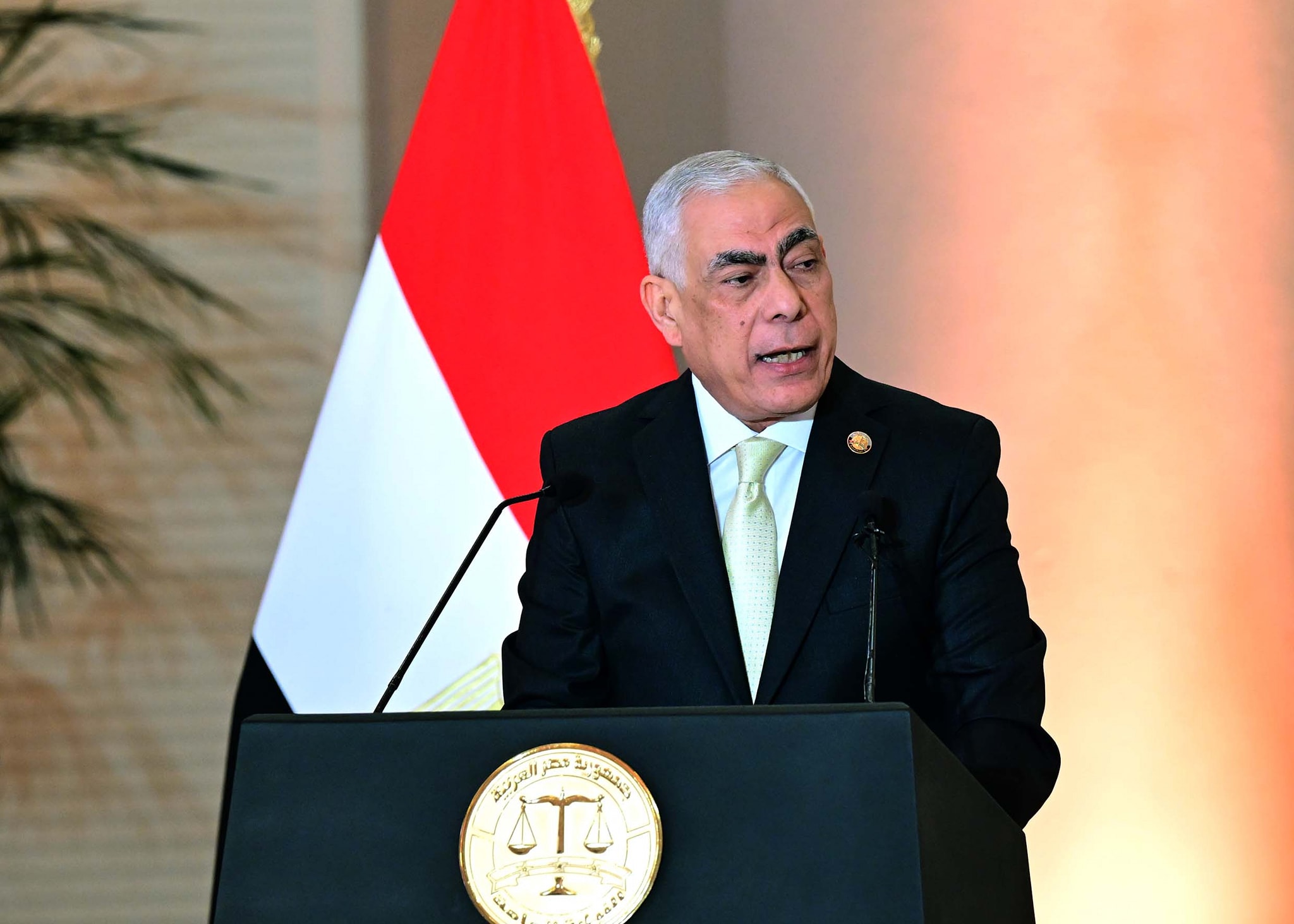 حفل تسليم النيابة العامة مضبوطات ذهبية للبنك المركزي المصري