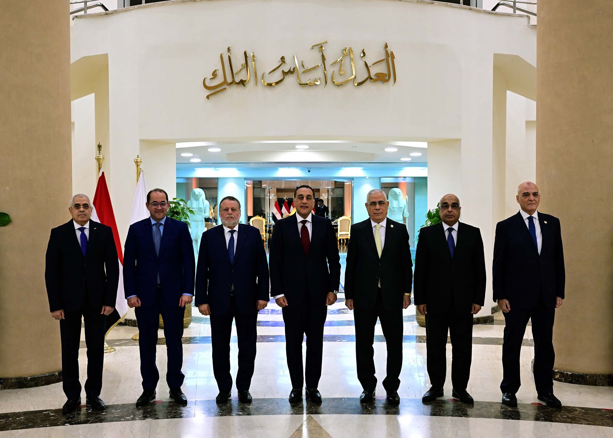 حفل تسليم النيابة العامة مضبوطات ذهبية للبنك المركزي المصري